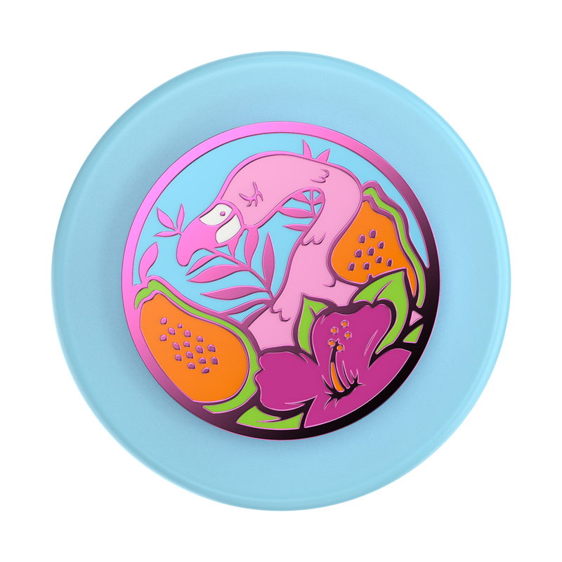 Enamel Flamingo