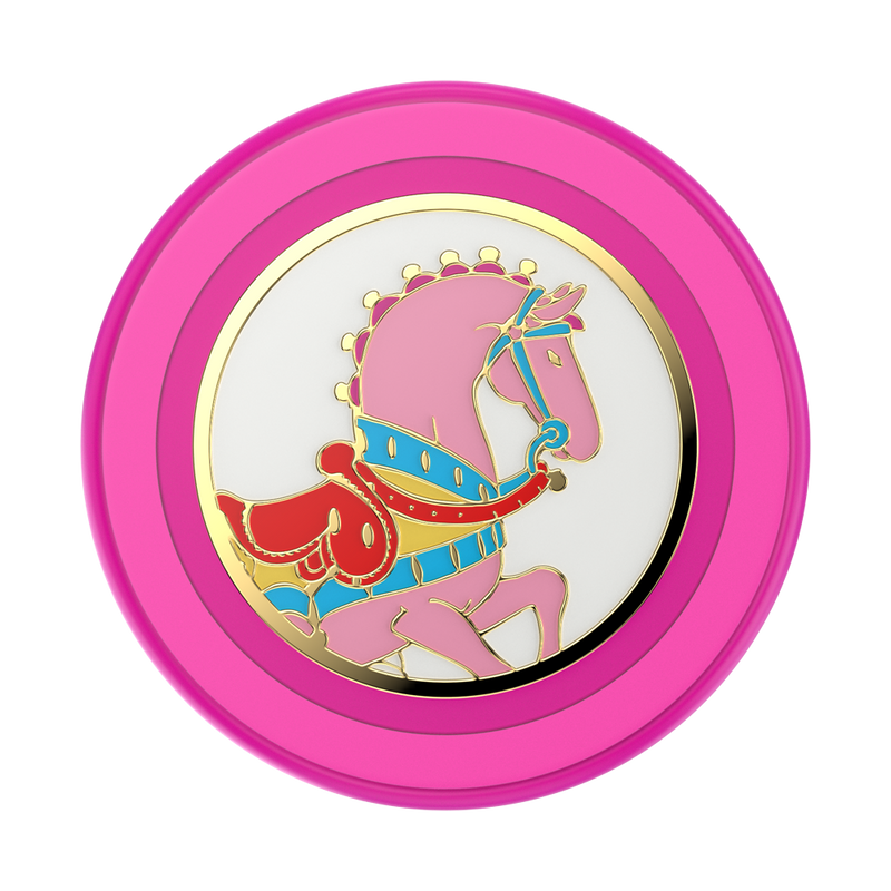Enamel Carousel Pony