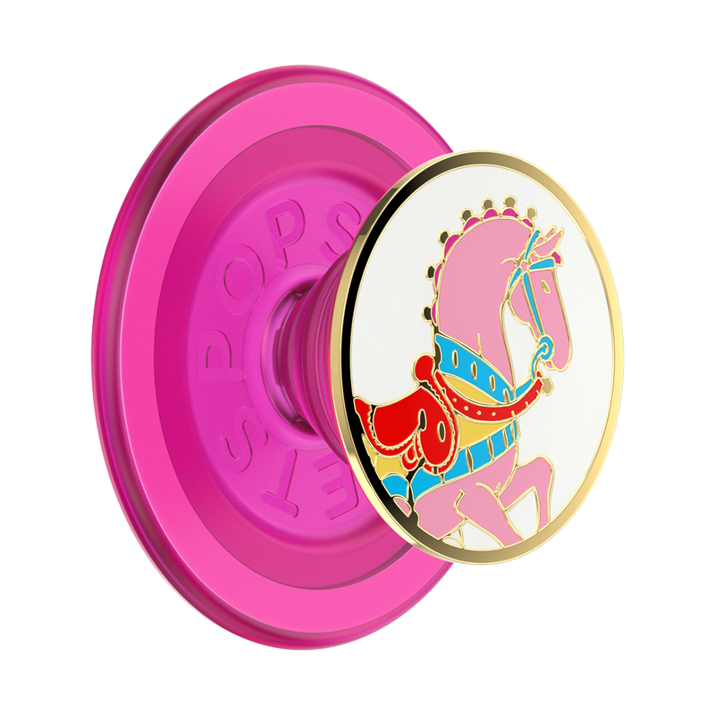 Enamel Carousel Pony