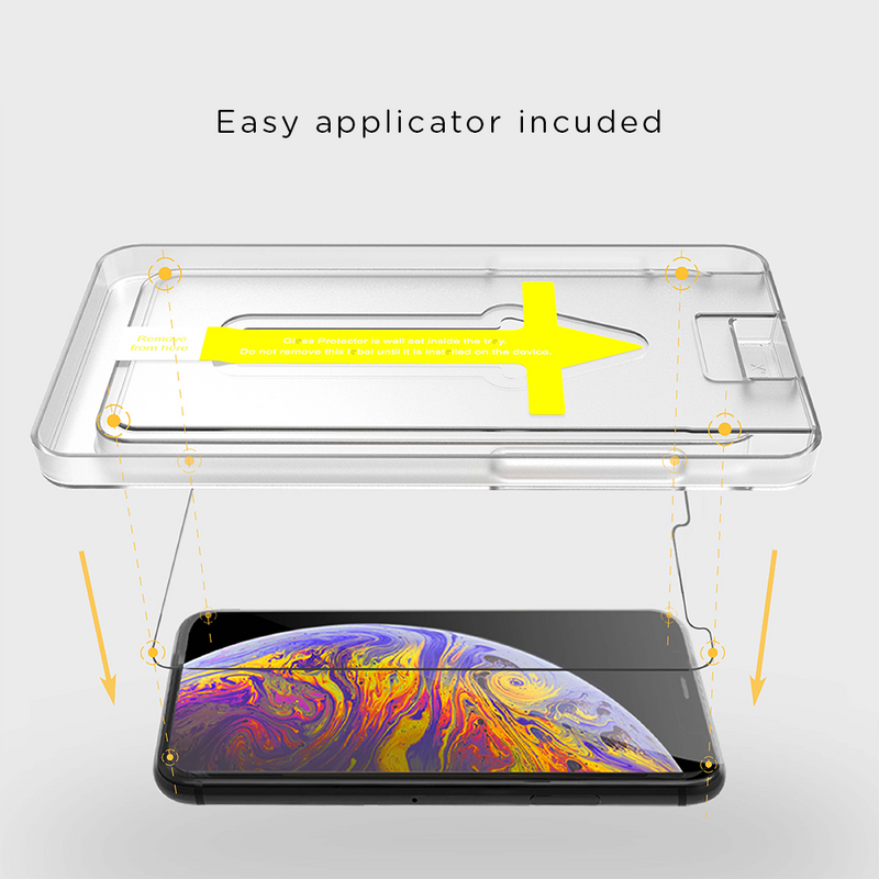 Tempered Glass Screen Protector for iPhone XS Max