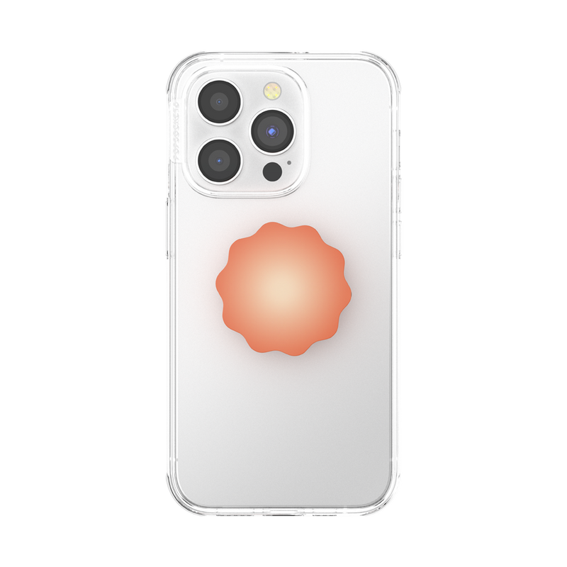 Molded Flower Apricot