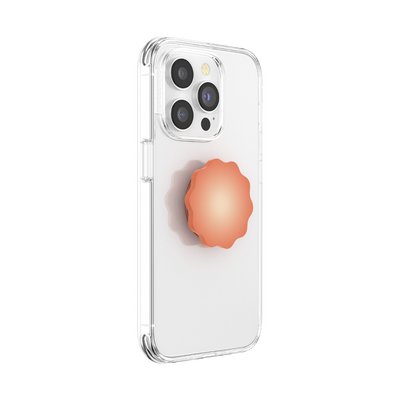 Molded Flower Apricot