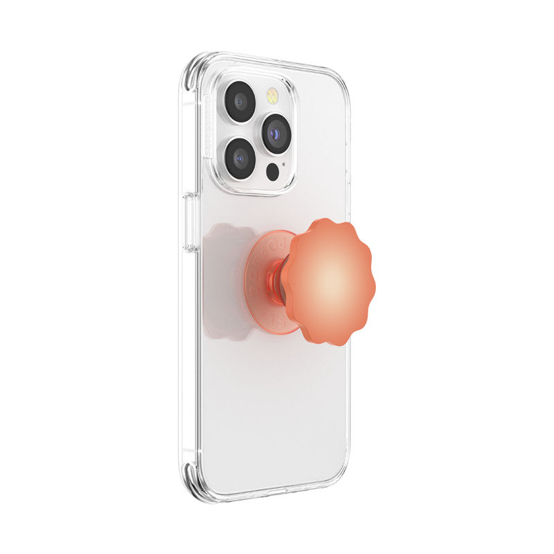 Molded Flower Apricot
