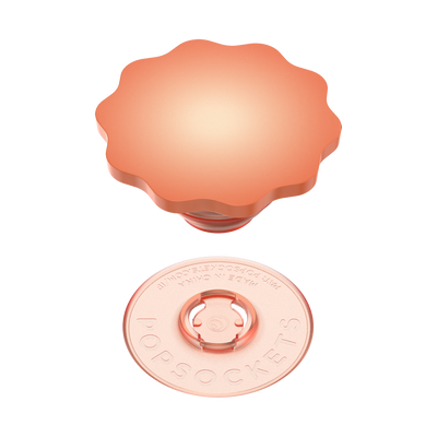 Molded Flower Apricot
