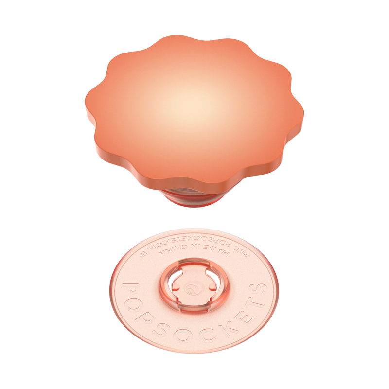 Molded Flower Apricot