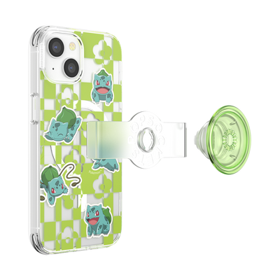 PopCase MagSafe for iPhone 13/14 - Pokemon Bulbasaur Lime Party