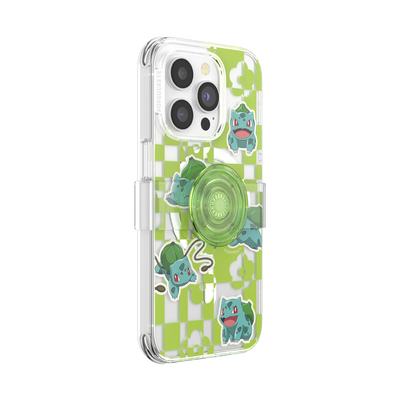 PopCase MagSafe for iPhone 14 Pro - Pokemon Bulbasaur Lime Party