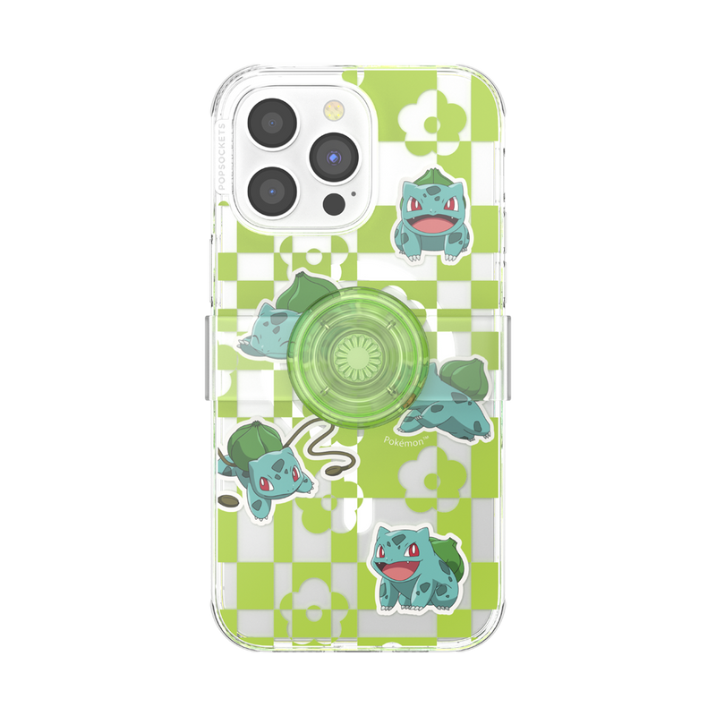 PopCase MagSafe for iPhone 14 Pro Max - Pokemon Bulbasaur Lime Party