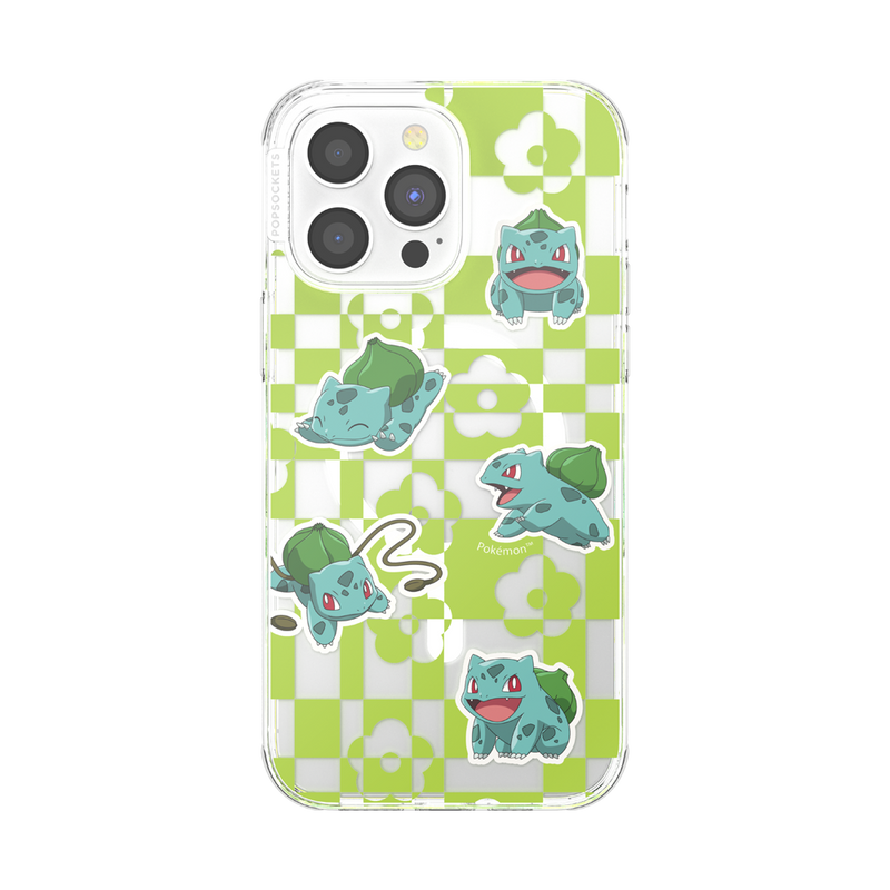 PopCase MagSafe for iPhone 14 Pro Max - Pokemon Bulbasaur Lime Party