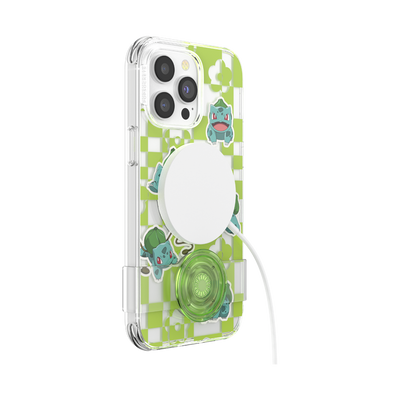 PopCase MagSafe for iPhone 14 Pro Max - Pokemon Bulbasaur Lime Party