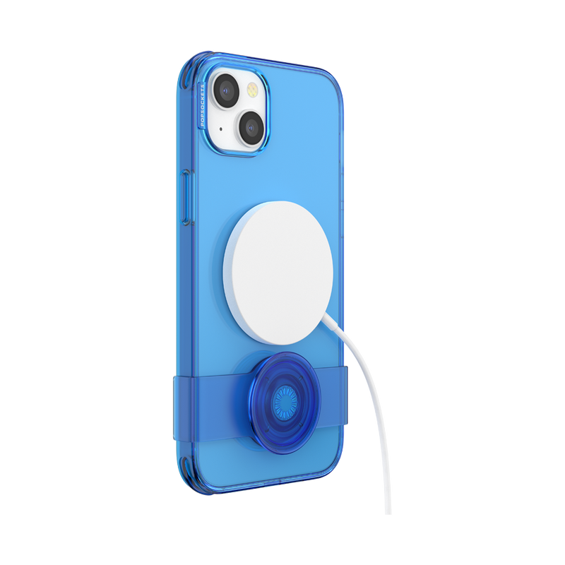 PopCase for iPhone 14 Plus - Translucent Blue