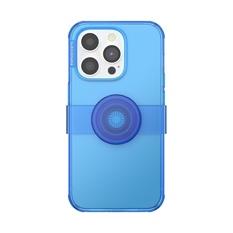PopCase for iPhone 14 Pro - Translucent Blue